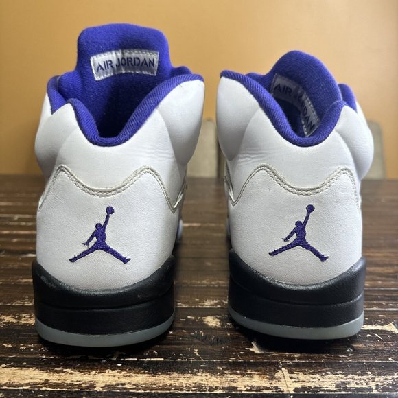 Nike Air Jordan 5 Retro Concord Purple White Black DD0587-141 Mens Size 11 - Picture 5 of 7